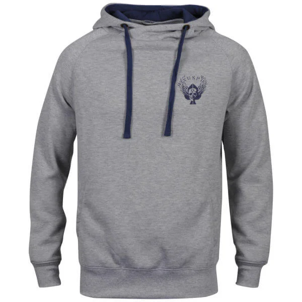 Ringspun Men's Broker Hoody - Grey Marl - S - Grey Marl Image 1