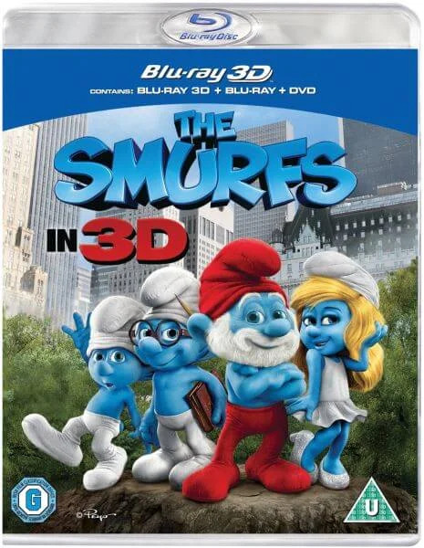 The Smurfs 3D (Blu-Ray and DVD) Image 1