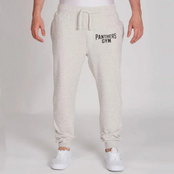Jack & Jones Men's Vintage Gym Sweatpants - Cream Marl - S - Cream Marl Image 1