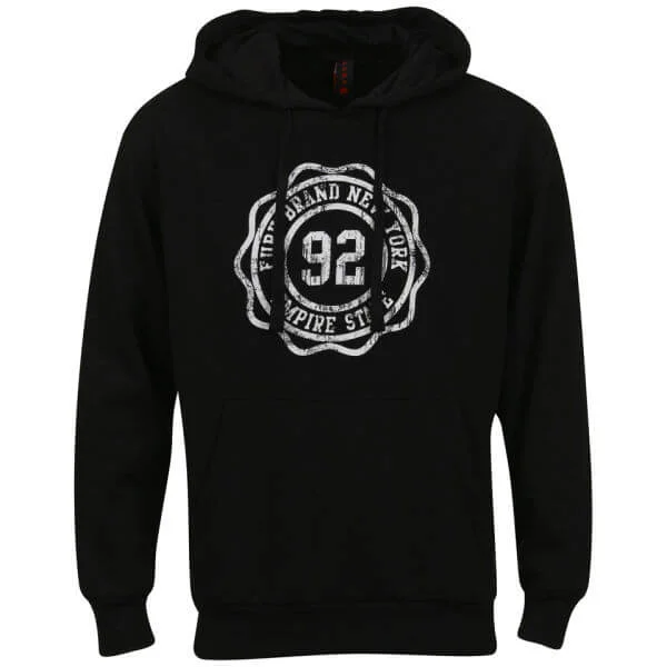 FUBU Men's Empire State Hoody - Black - S - Black Image 1