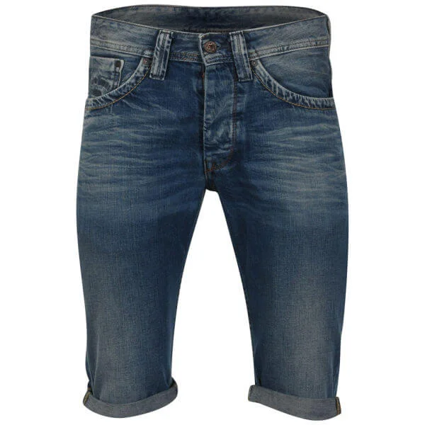 Pepe Men's Cash Denim Shorts - Blue Denim - W30 Image 1