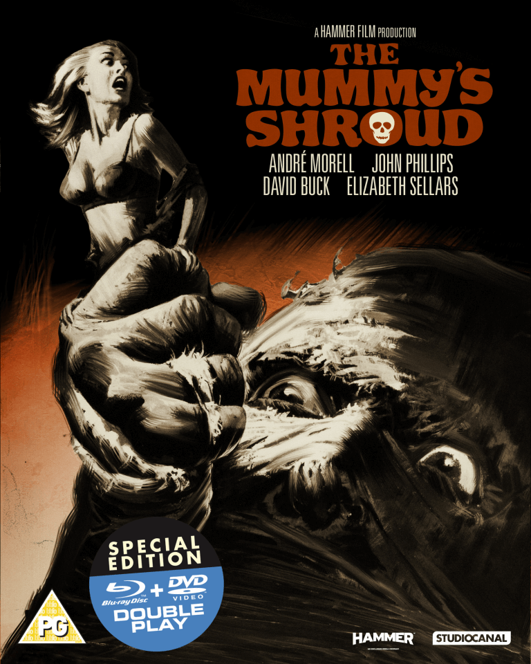 The Mummys Shroud - Double Play (Blu-Ray and DVD) Image 1