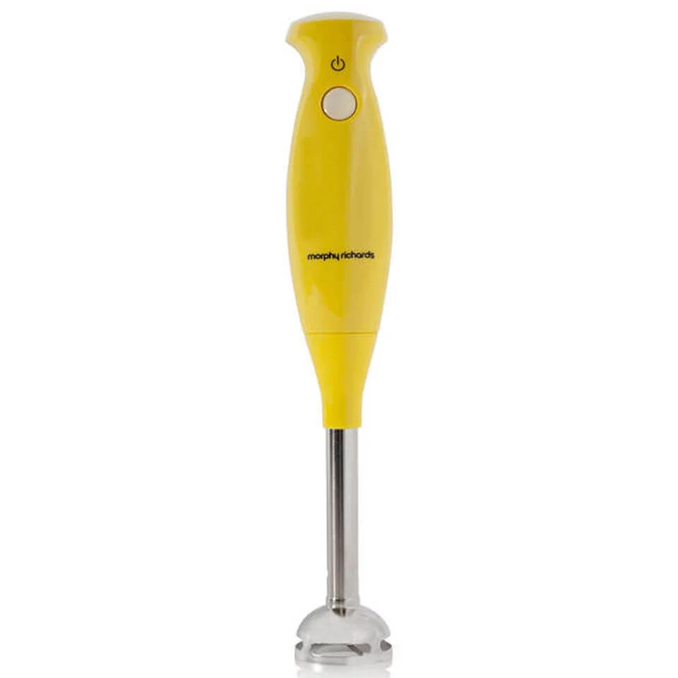 Morphy Richards Accents Hand Blender - Yellow Image 1