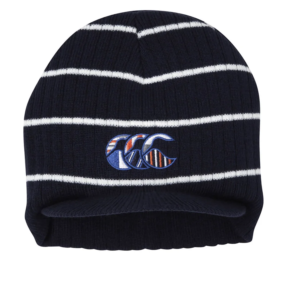 Canterbury Men's CCC Uglies Peak Beanie - Navy/White Image 1