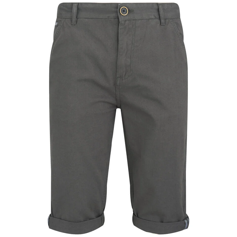 Brave Soul Men's Anderson Shorts - Charcoal - 30 - Charcoal Image 1