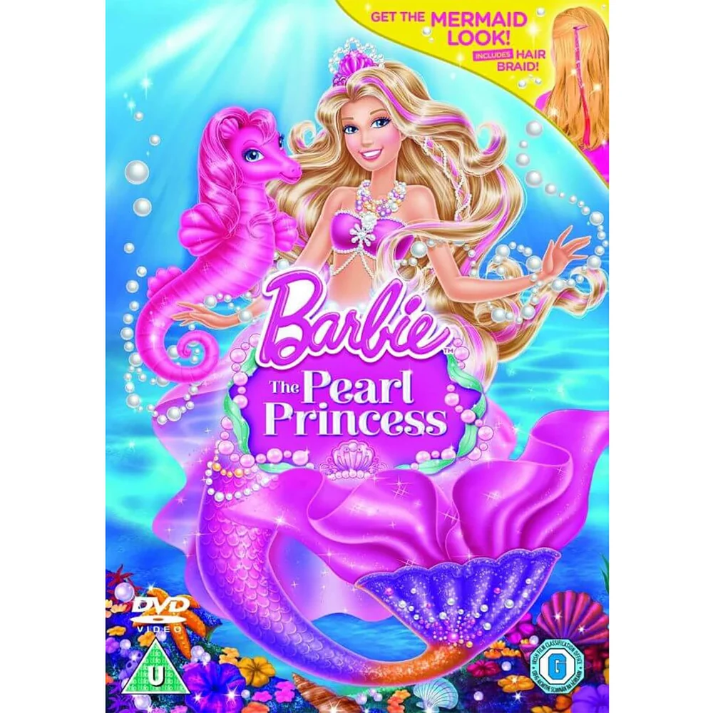 Barbie: The Pearl Princess (Includes Mermaid Hair Braid) Image 1