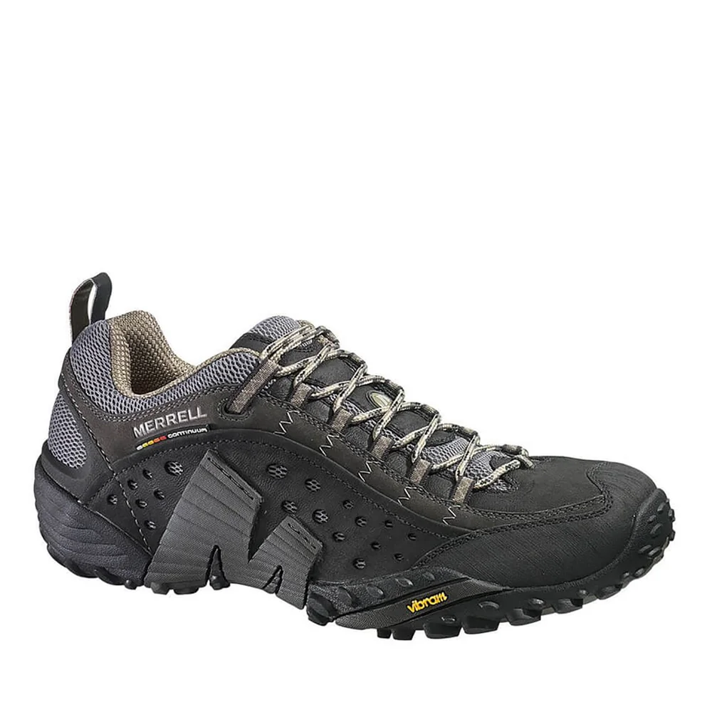 Merrell Men's Intercept Hiking Shoes - Black - UK 7 - Black Image 1