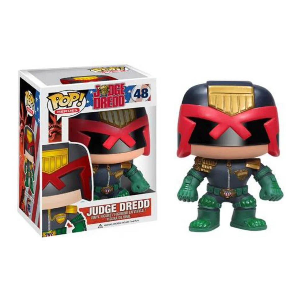 Judge Dredd Comic Pop! Vinyl Figure Image 1