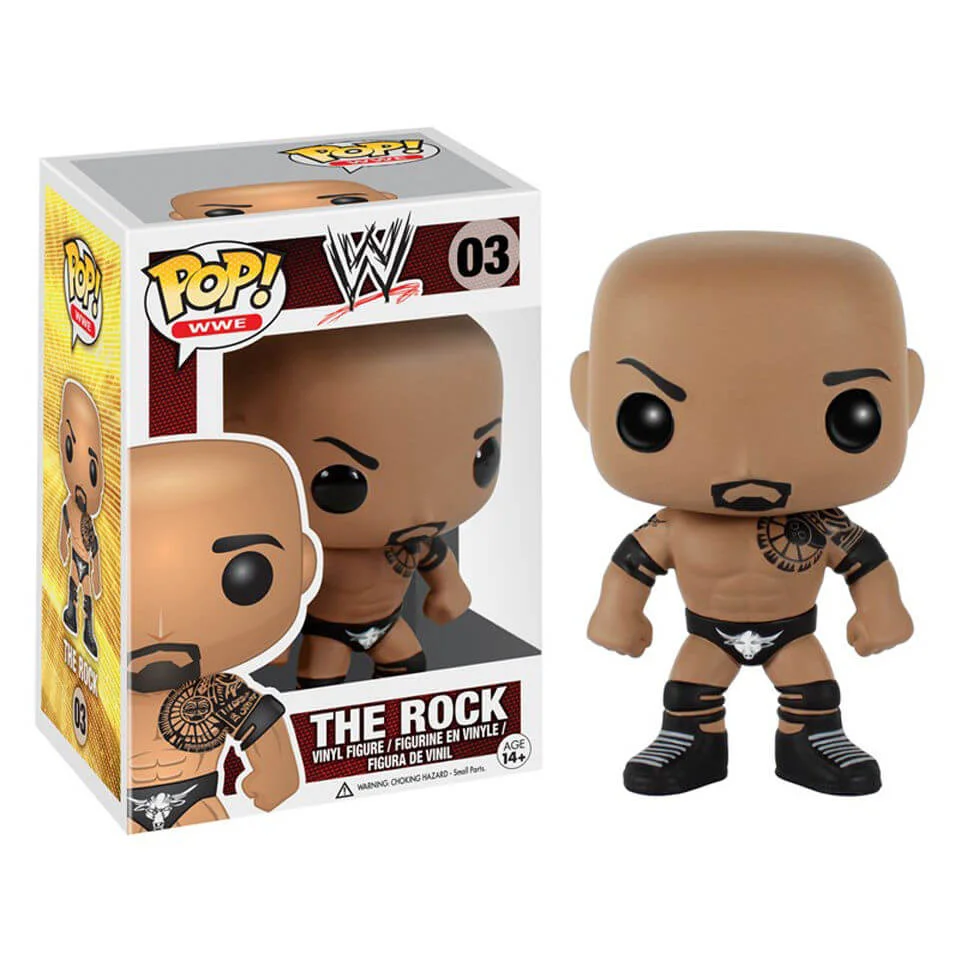 WWE The Rock Pop! Vinyl Figure Image 1