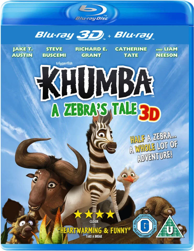 Khumba: A Zebra's Tale 3D Image 1