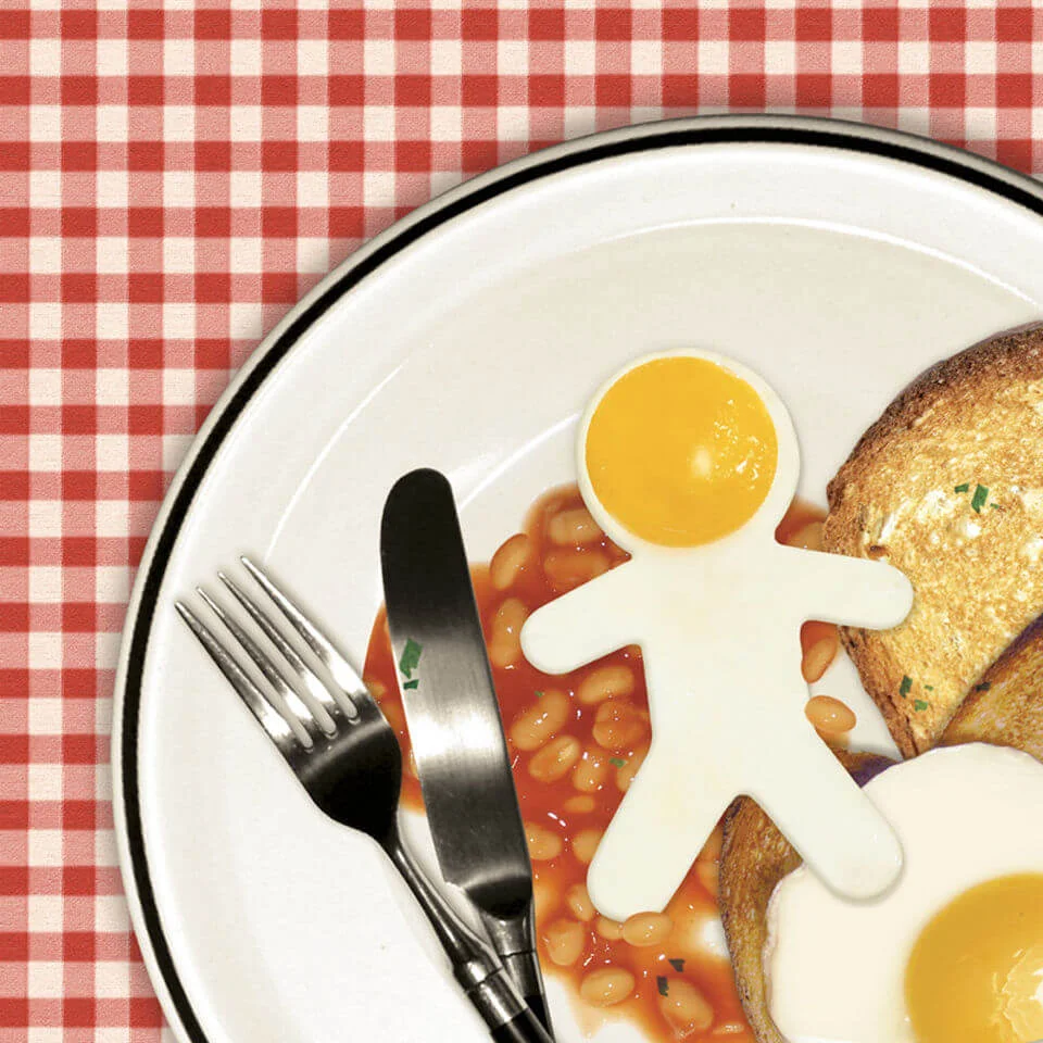 Mr Egg Head Silicone Shaped Egg Ring Image 1