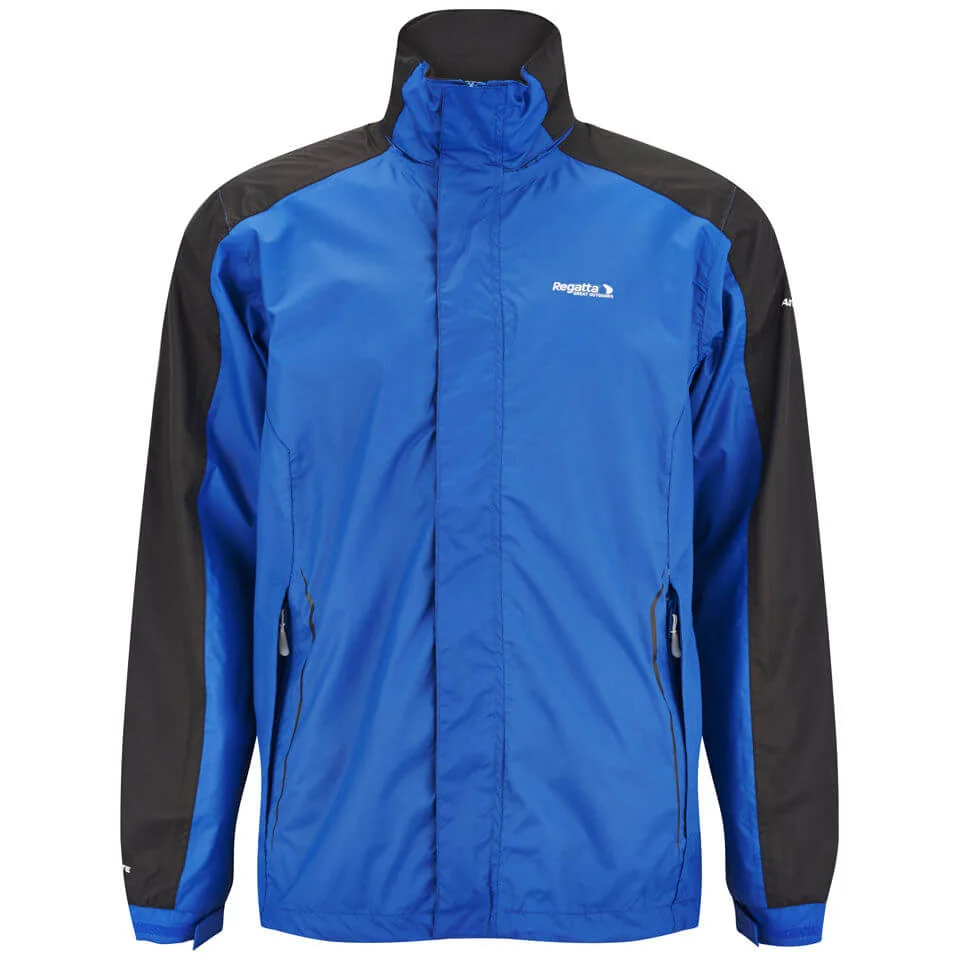 Regatta Men's Portman Waterproof ISOLITE Lightweight Jacket - Oxford Blue/Ash - S - Blue Image 1