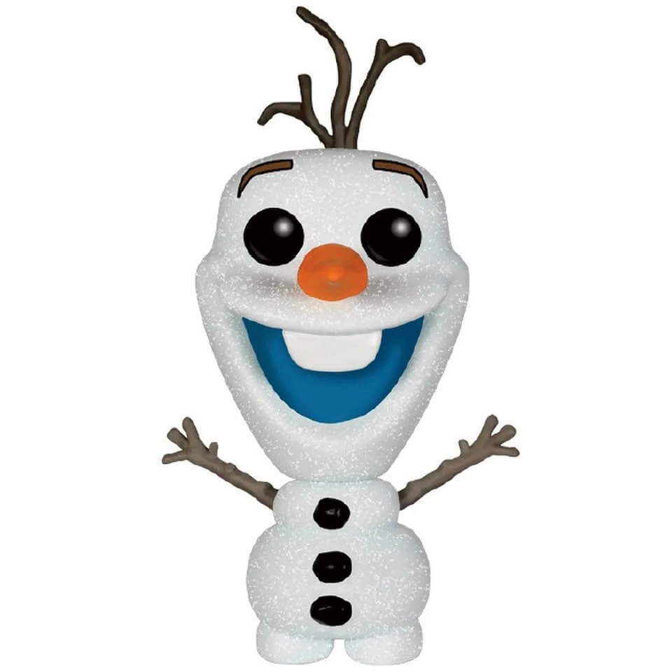 Frozen Glitter Olaf Snowman Pop! Vinyl Figure - EE Exclusive Image 1