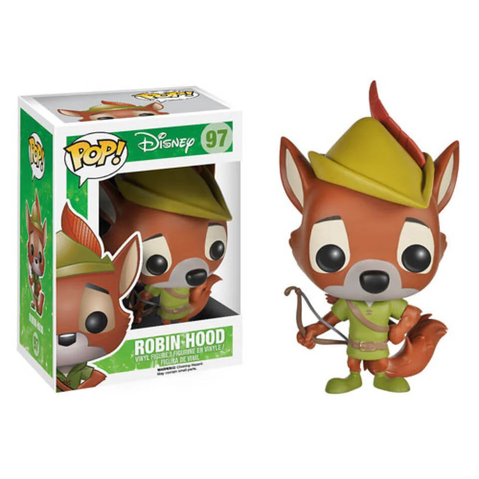 Disney Robin Hood Pop! Vinyl Figure Image 1