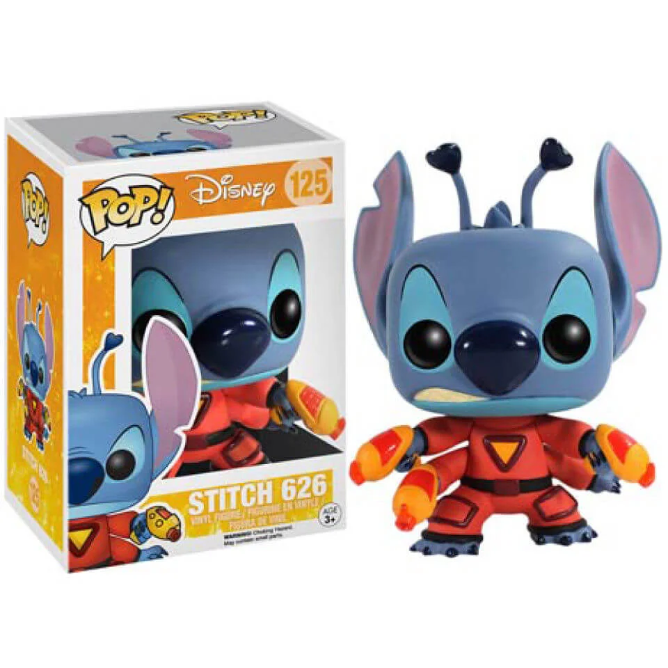 Disney Lilo and Stitch Stitch Experiment 626 Spacesuit Pop! Vinyl Figure Image 1