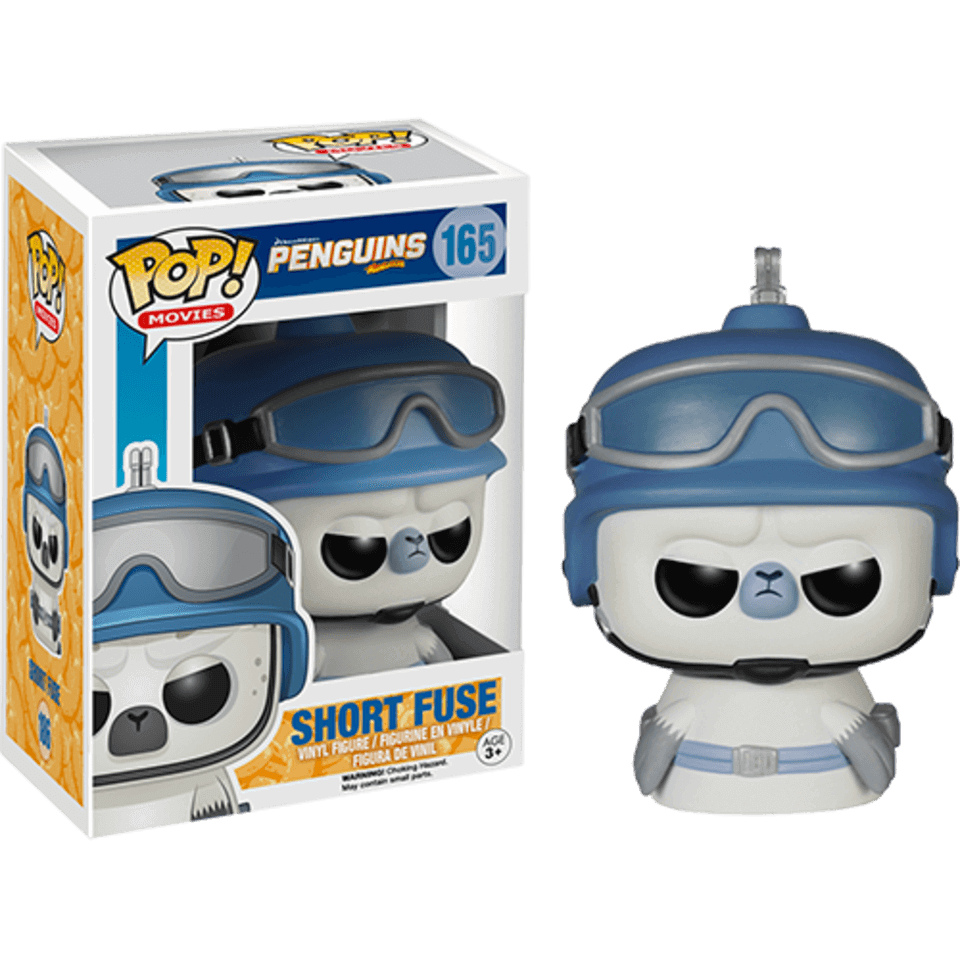 Penguins of Madagascar Short Fuse Pop! Vinyl Figure Image 1