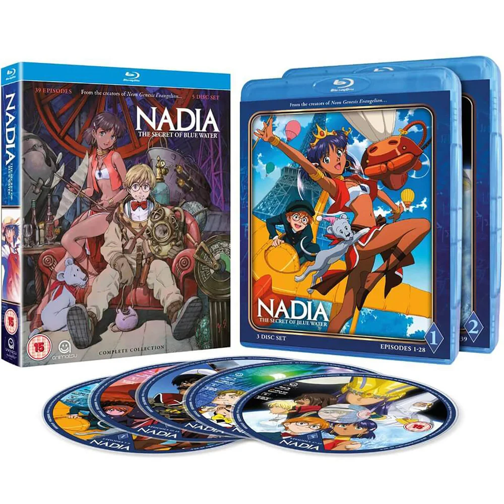 Nadia: Secret Of The Blue Water - Complete Series Collection Image 1