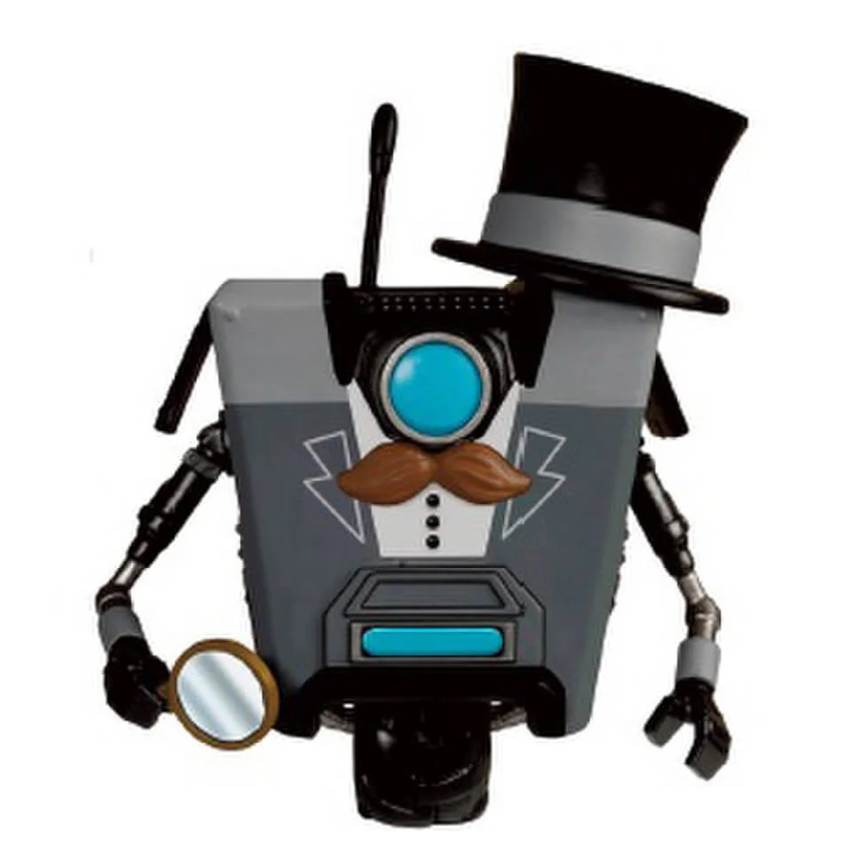 Borderlands Gentleman Claptrap Exclusive Pop! Vinyl Figure Image 1