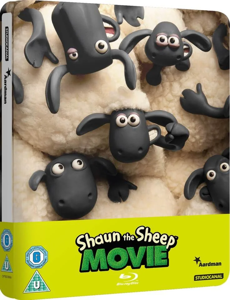 Shaun the Sheep - Zavvi Exclusive Limited Edition Steelbook (Limited to 2000) Image 1
