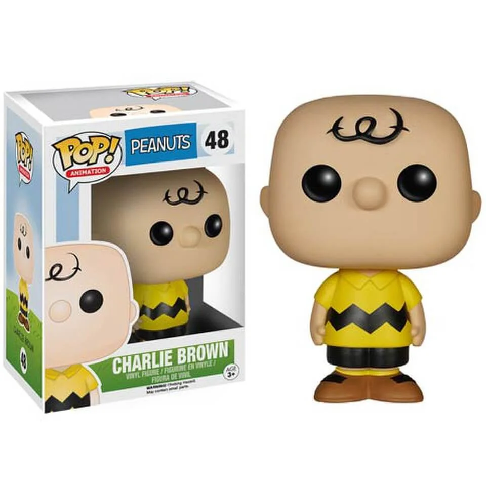 Peanuts Charlie Brown Pop! Vinyl Figure Image 1