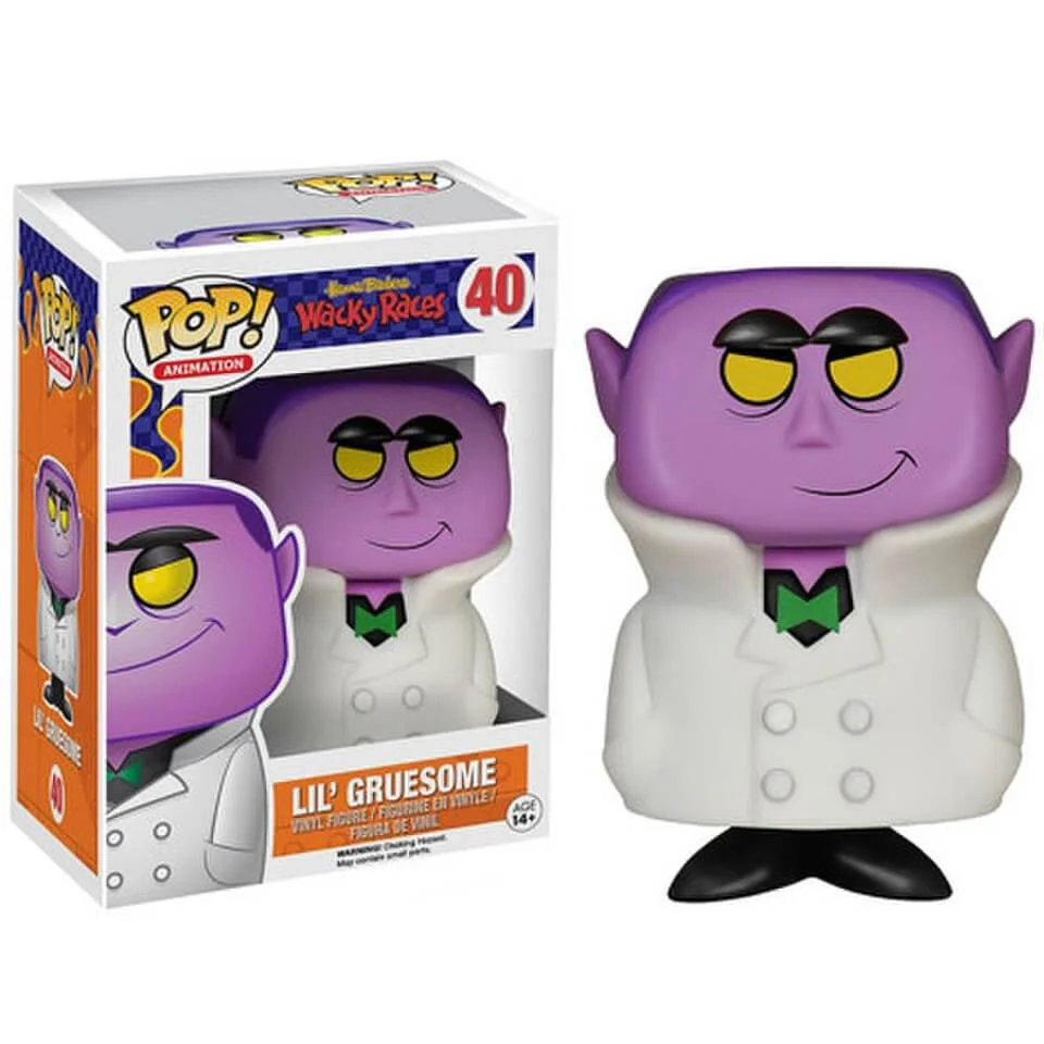 Hanna-Barbera Wacky Races Little Gruesome Pop! Vinyl Action Figure Image 1