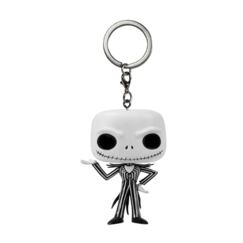 Disney The Nightmare Before Christmas Jack Skellington Pocket Pop! Vinyl Key Chain Image 1