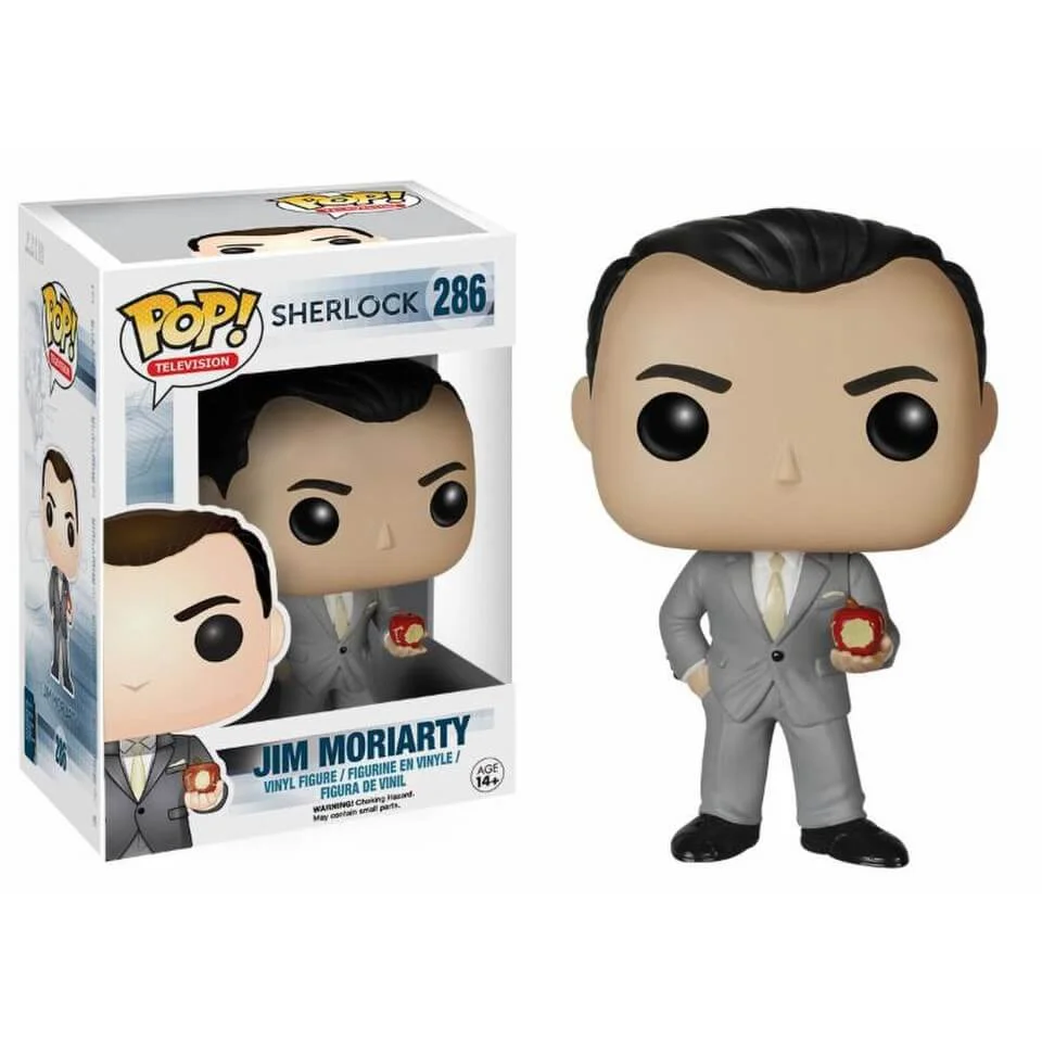 Sherlock Jim Moriarty Pop! Vinyl Figure Image 1