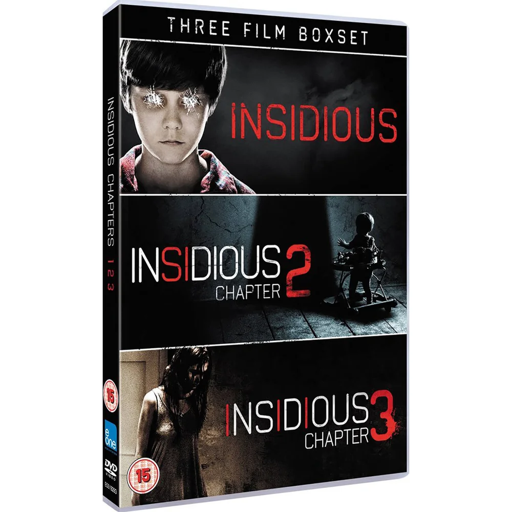 Insidious Triple Pack (Slimline Single Amaray) Image 1
