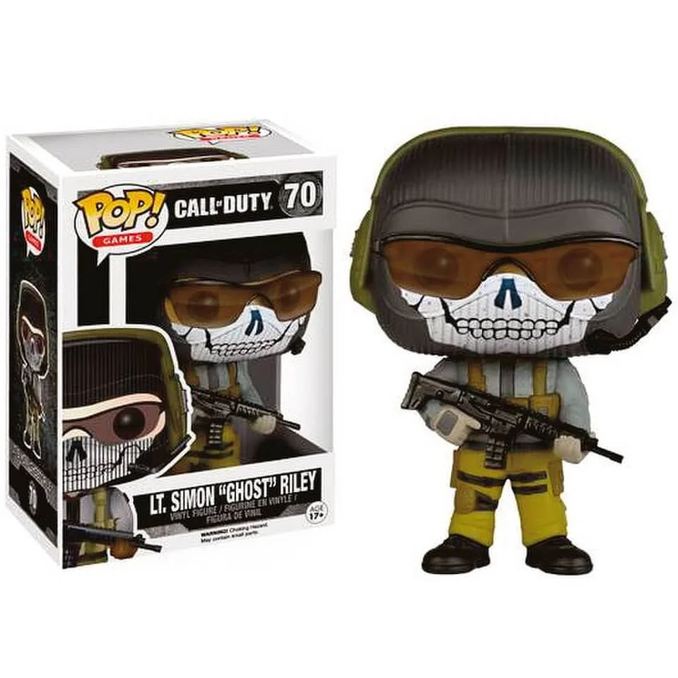 Call of Duty Lt. Simon Ghost Riley Pop! Vinyl Figure Image 1