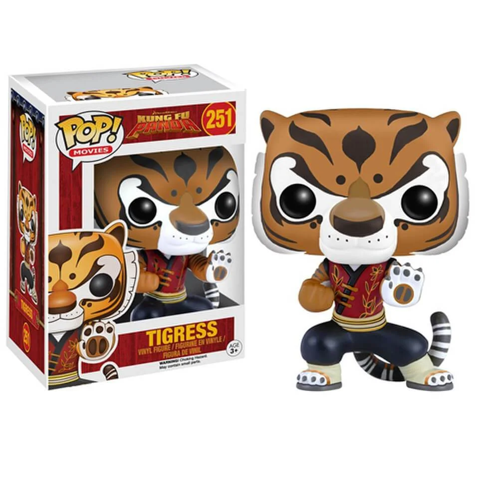 Kung Fu Panda Tigress Pop! Vinyl Figure Image 1