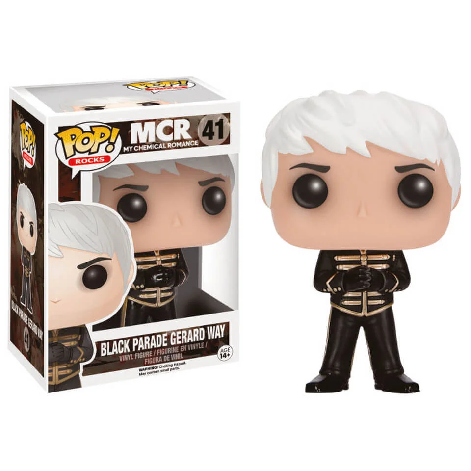 My Chemical Romance Black Parade Gerard Way Pop! Vinyl Figure Image 1