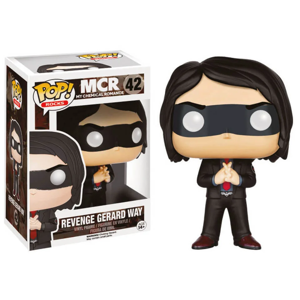 My Chemical Romance Black Revenge Gerard Way Pop! Vinyl Figure Image 1