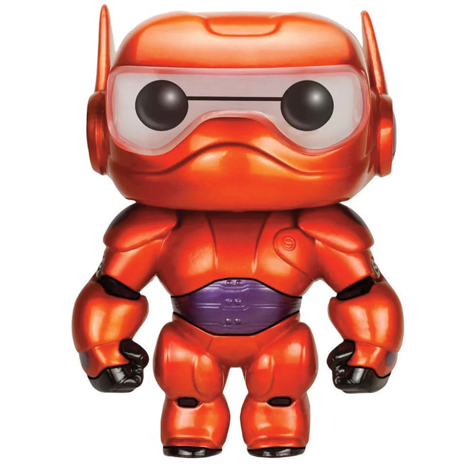 Big Hero 6 Baymax 6 inch Metallic Pop! Vinyl Figure Image 1