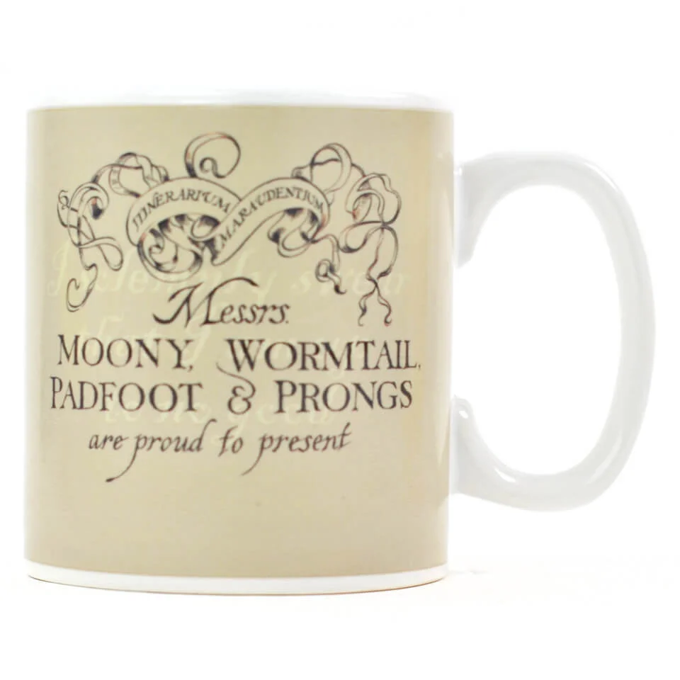 Harry Potter Marauder's Map Heat Changing Mug Image 1