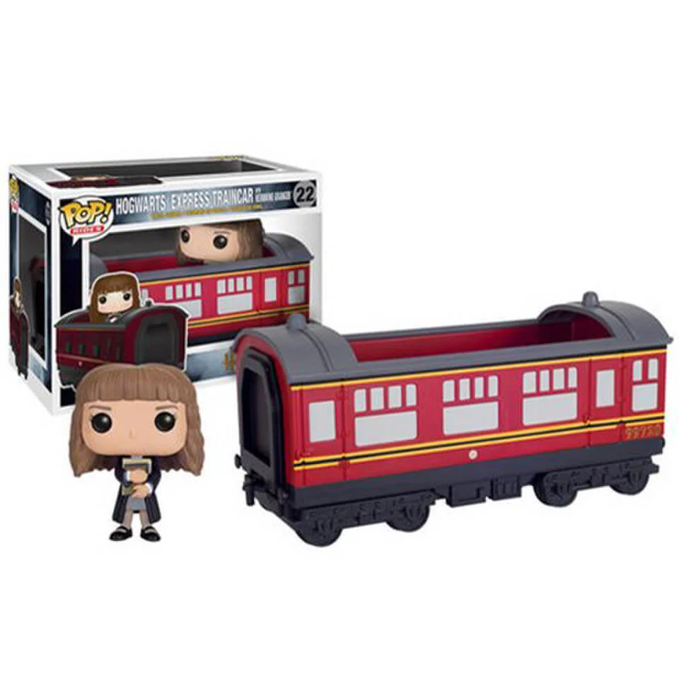 Harry Potter Hogwarts Express Vehicle with Hermione Granger Pop! Vinyl Figure Image 1