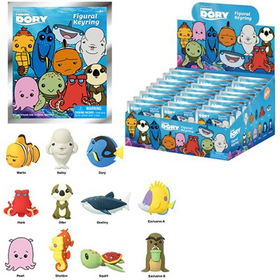 Finding Dory Figural 3-D Foam Key Chain Image 1