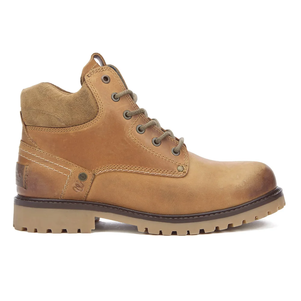 Wrangler Men's Yuma Lace Up Boots - Camel - UK 6 - Brown Image 1