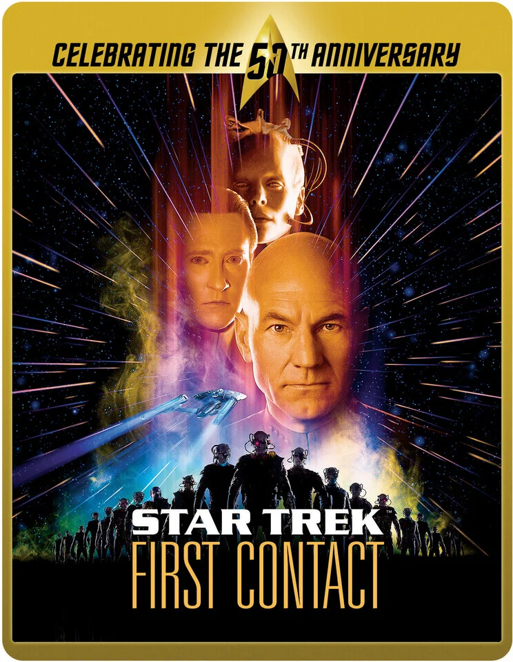 Star Trek 8 - First Contact (Limited Edition 50th Anniversary Steelbook) Image 1