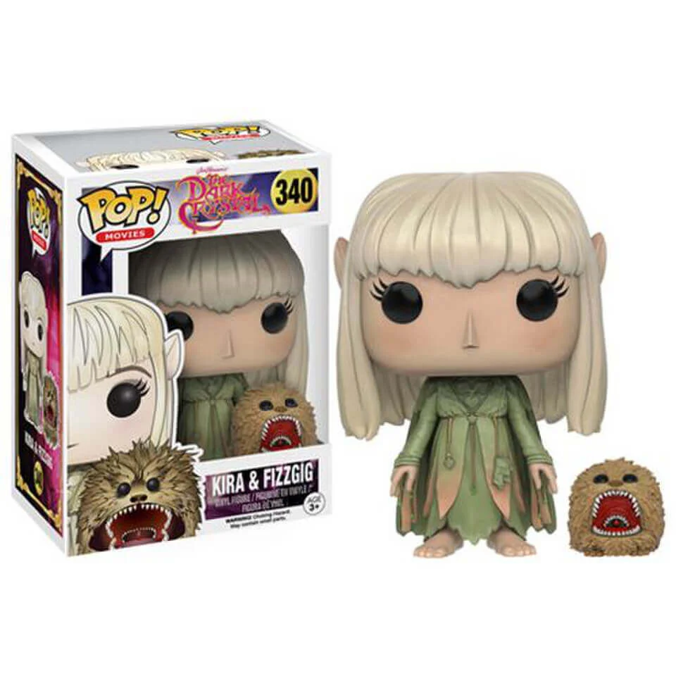 Dark Crystal Kira and Fizzgig Pop! Vinyl Figure Image 1