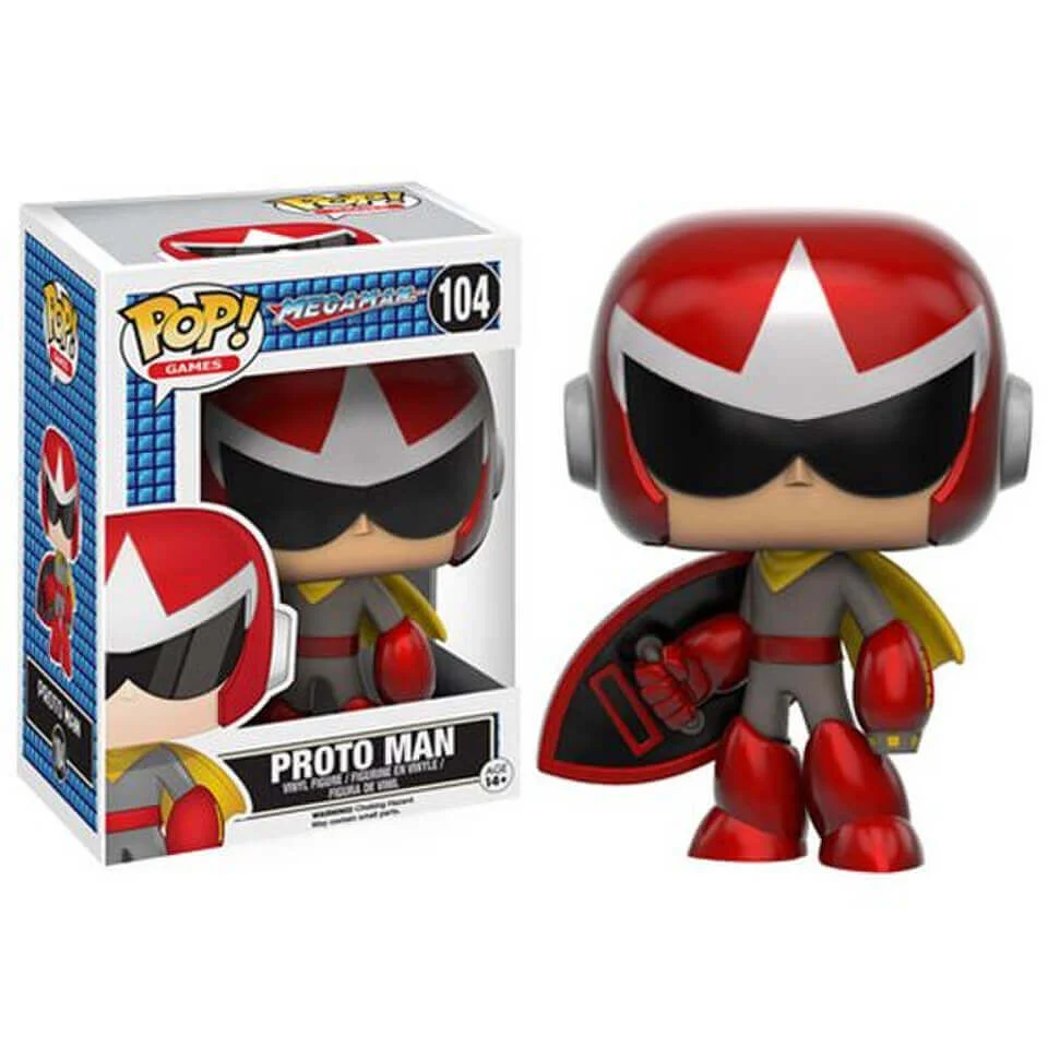 Mega Man Protoman Pop! Vinyl Figure Image 1