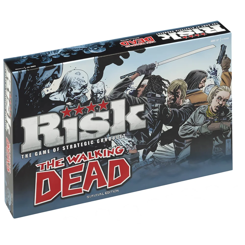 Risk Board Game - The Walking Dead Edition Image 1