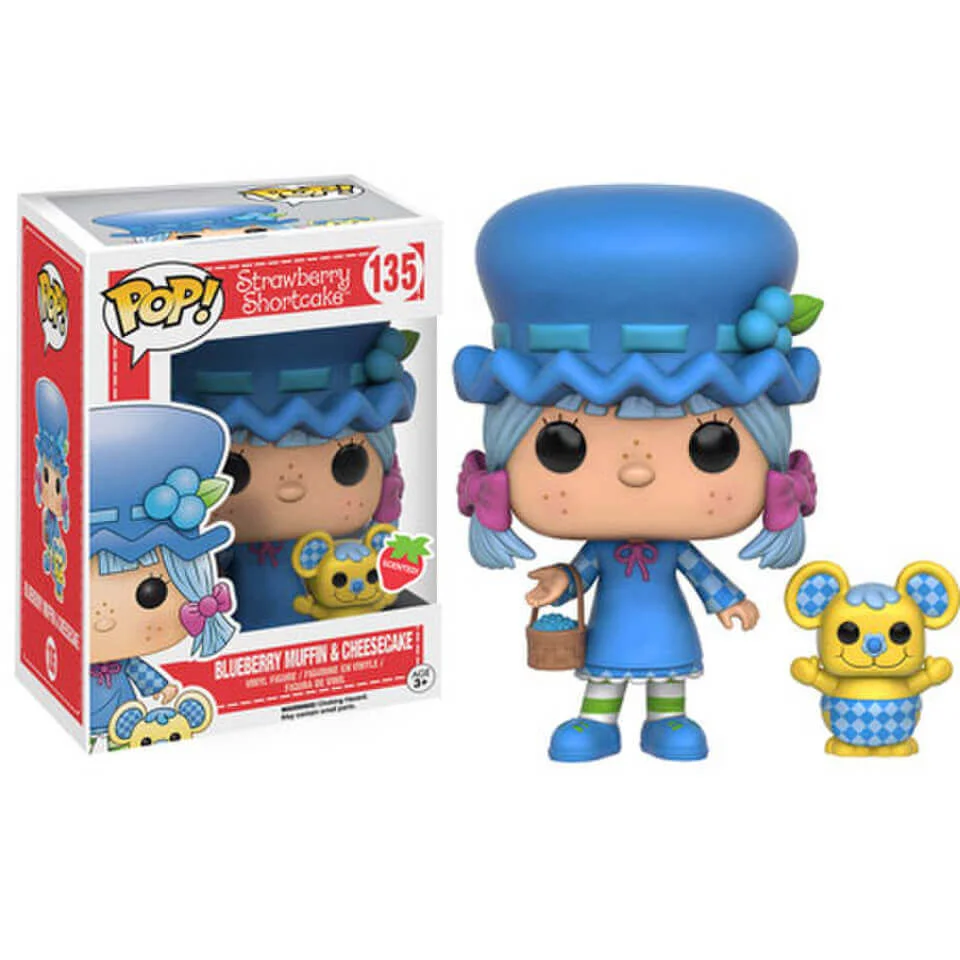 Strawberry Shortcake Blueberry Muffin and Cheesecake Scented Pop! Vinyl Figures Image 1