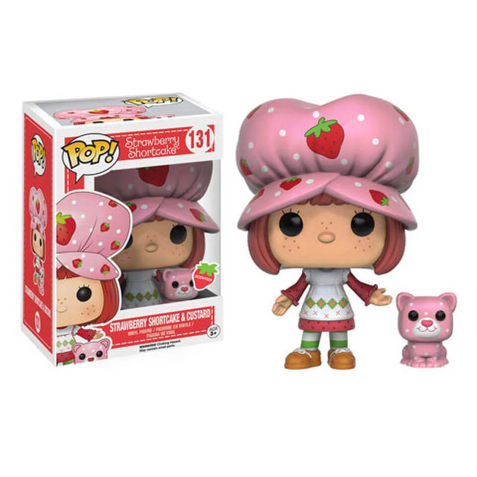Strawberry Shortcake and Custerd Scented Pop! Vinyl Figures Image 1
