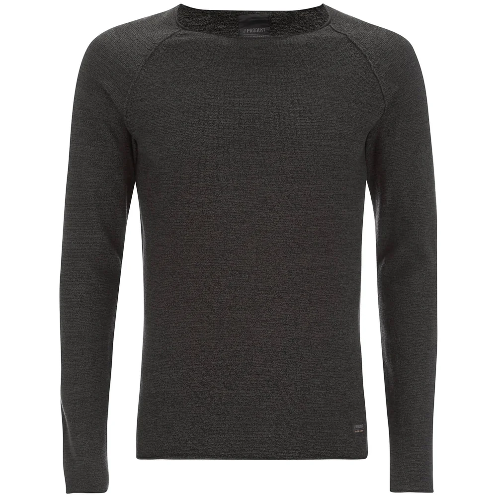 Produkt Men's Twist Knit Crew Neck Jumper - Beluga - S - Grey Image 1