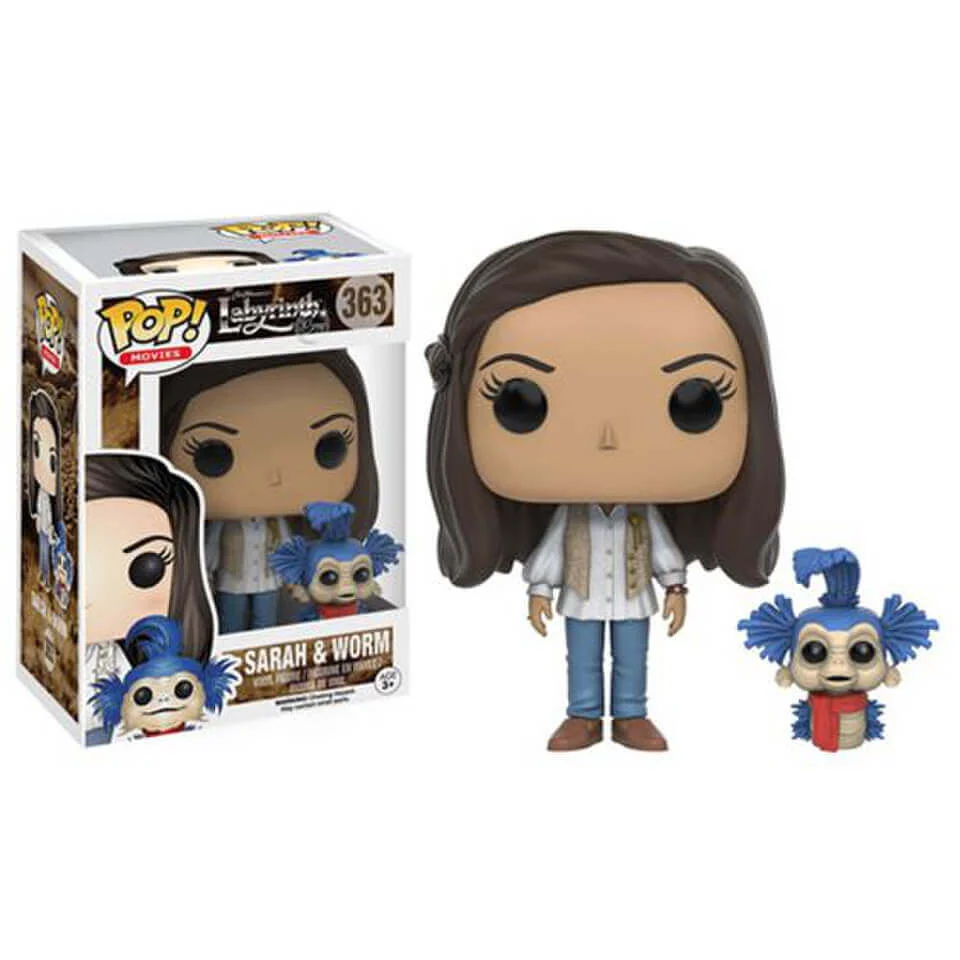 Labryinth Sarah with Worm Pop! Vinyl Figure Image 1