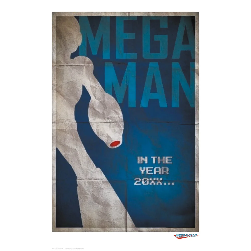 Mega Man 'Blaster' Limited Edition Giclee Art Print - Timed Sale Image 1