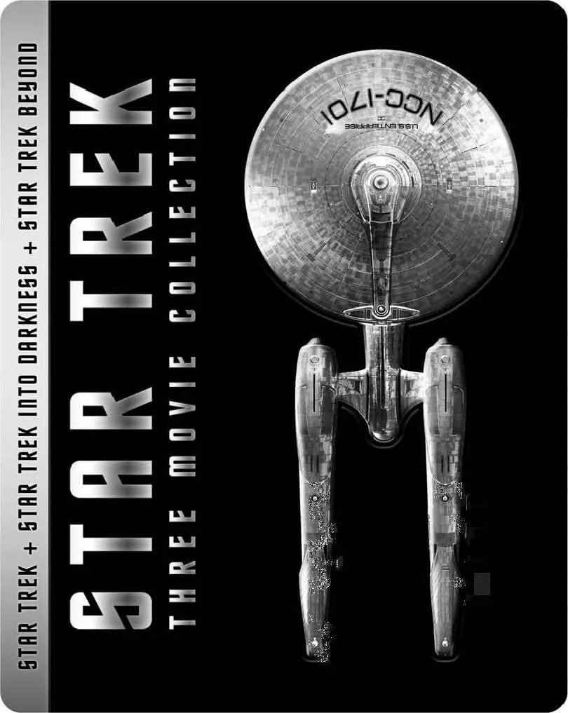 Star Trek (2D)/Star Trek Darkness (2D & 3D)/Star Trek Beyond (2D & 3D) - Zavvi Exclusive Steelbook Image 1