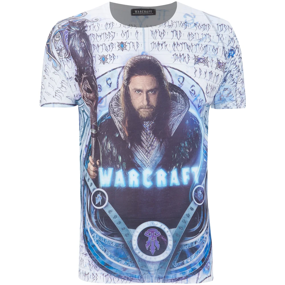 Warcraft Men's Anduin Lothar T-Shirt - White - S Image 1