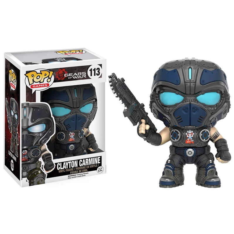 Gears of War Clayton Carmine Pop! Vinyl Figure Image 1