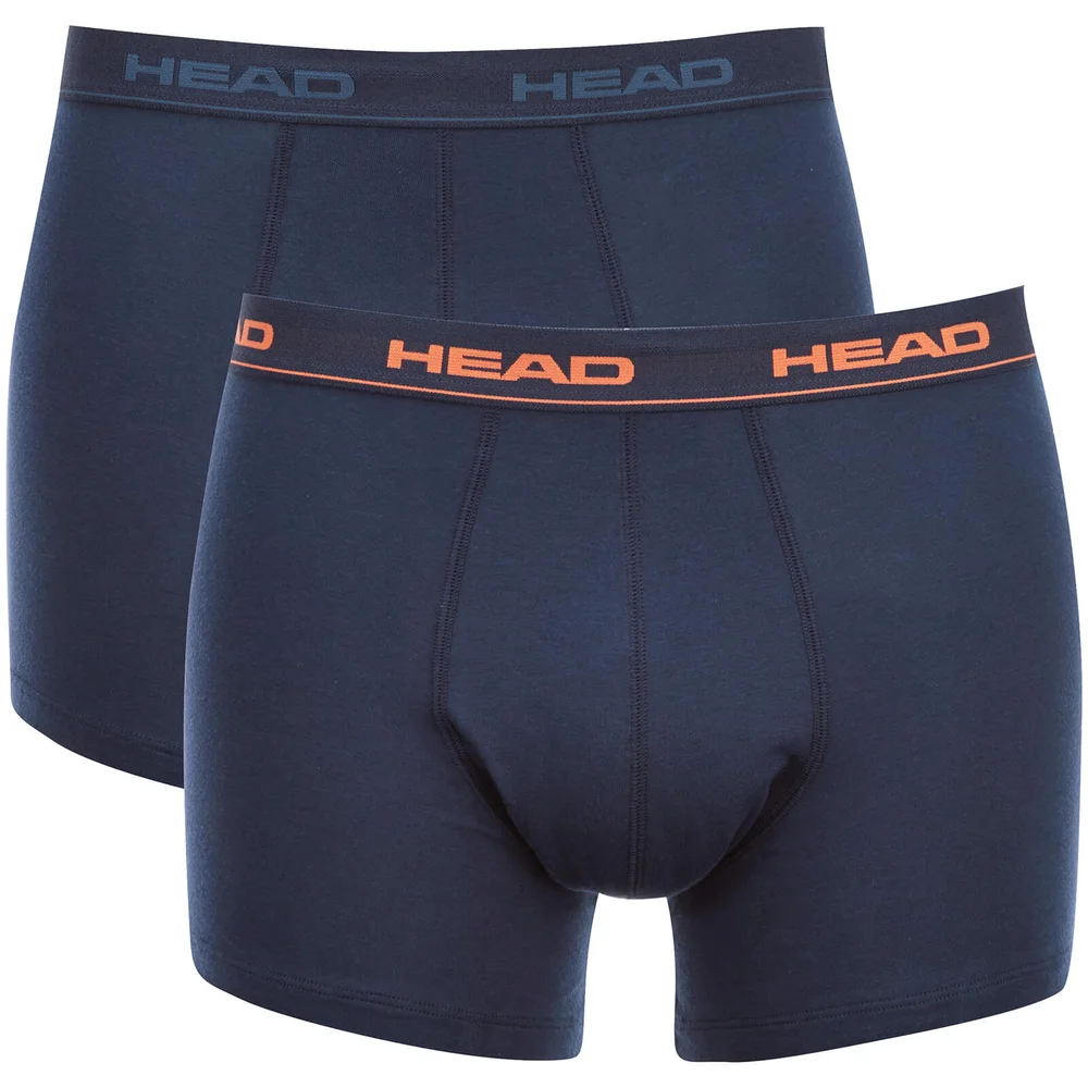 Head Men's 2-Pack Boxers - Peacoat - S - Blue Image 1